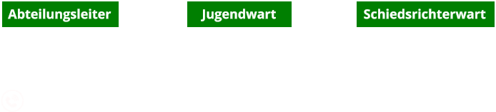 0151 - 41913857   Abteilungsleiter Jugendwart Schiedsrichterwart