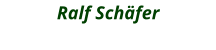 Ralf Schäfer